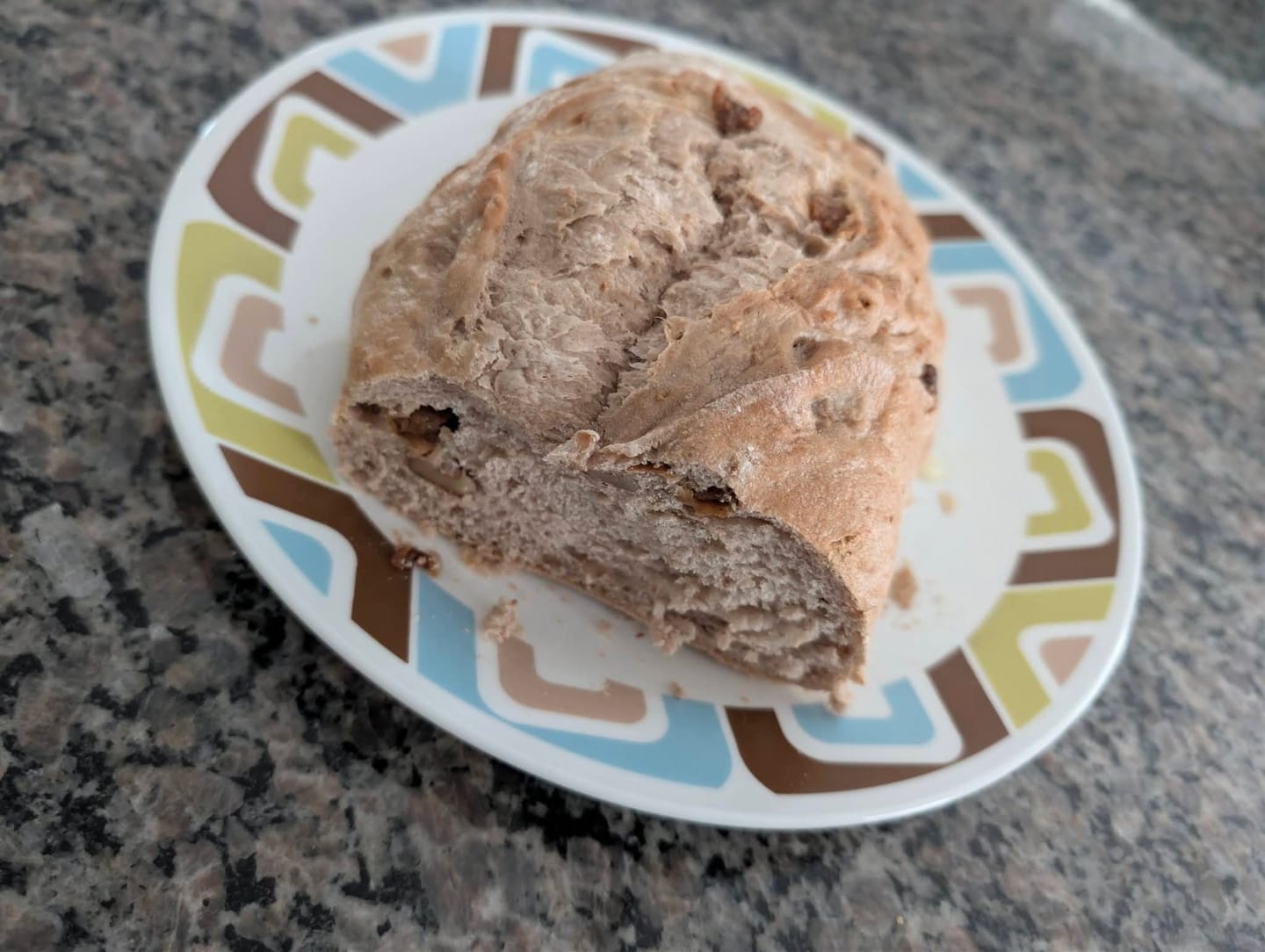Customer photo review of Stone Oven Bread Walnut Fig