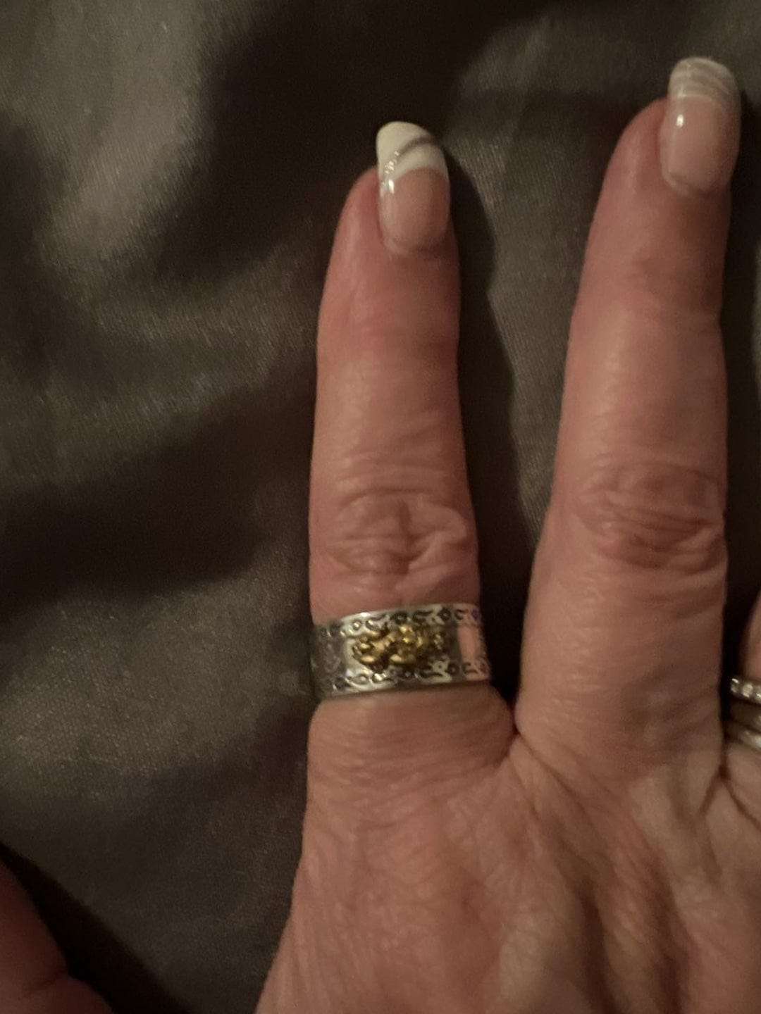 Customer photo review of The Gold Pixiu Mantra Ring  - Free