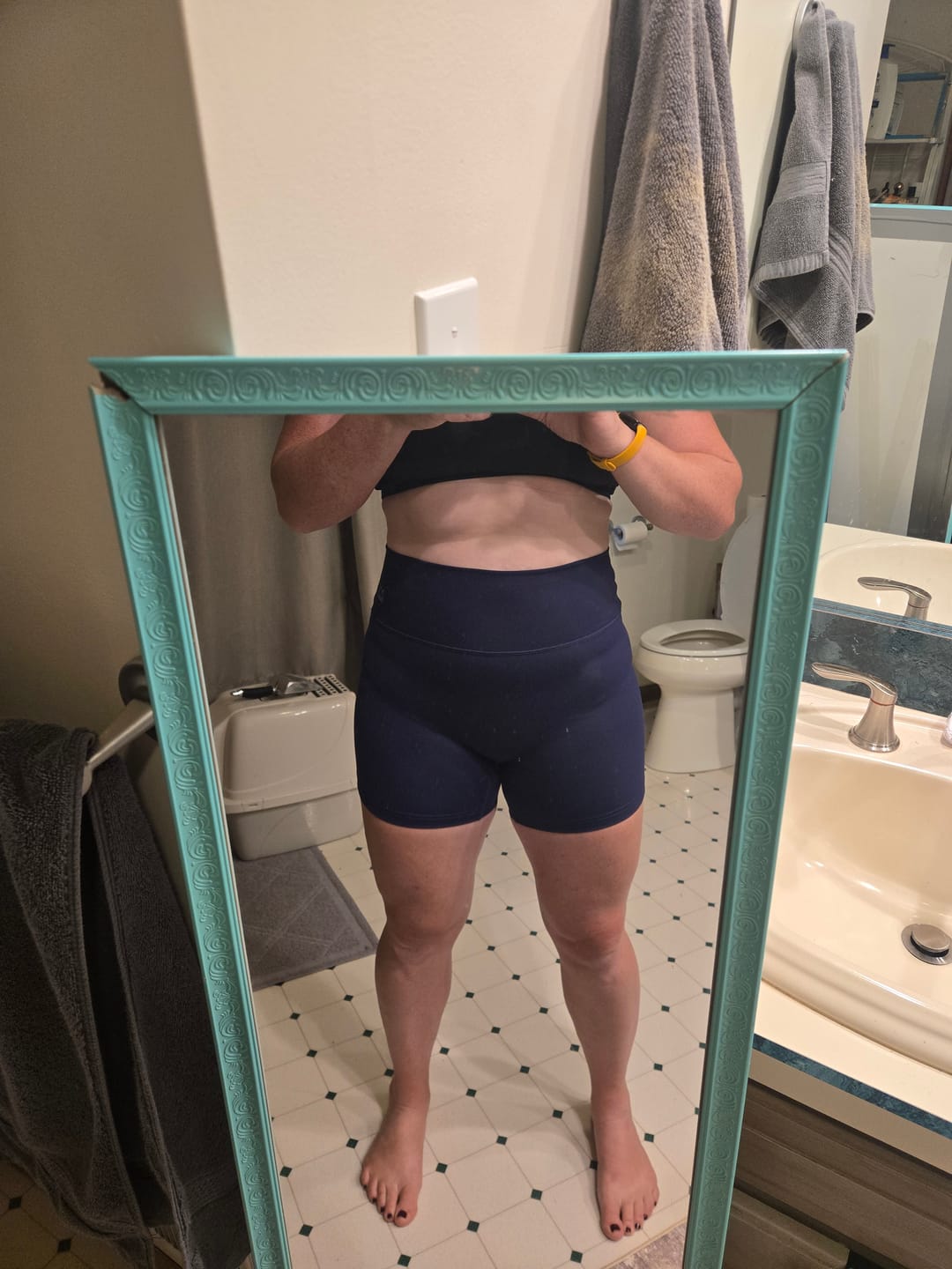 Customer photo review of Vivid 4.5" Performance Short