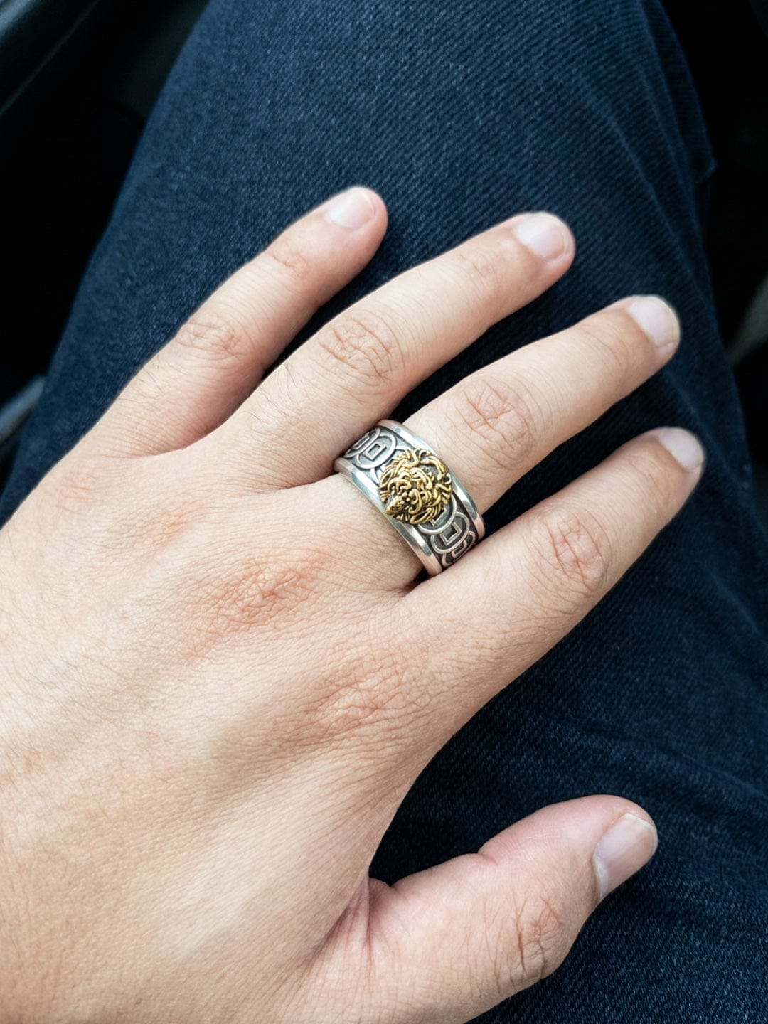 Customer photo review of The Coin Sovereign Pixiu Ring - 80% Off