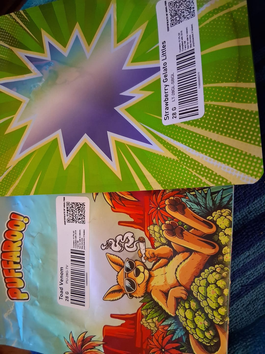 Customer photo review of Puffaroo - Toad Venom - 28 Grams - Indica