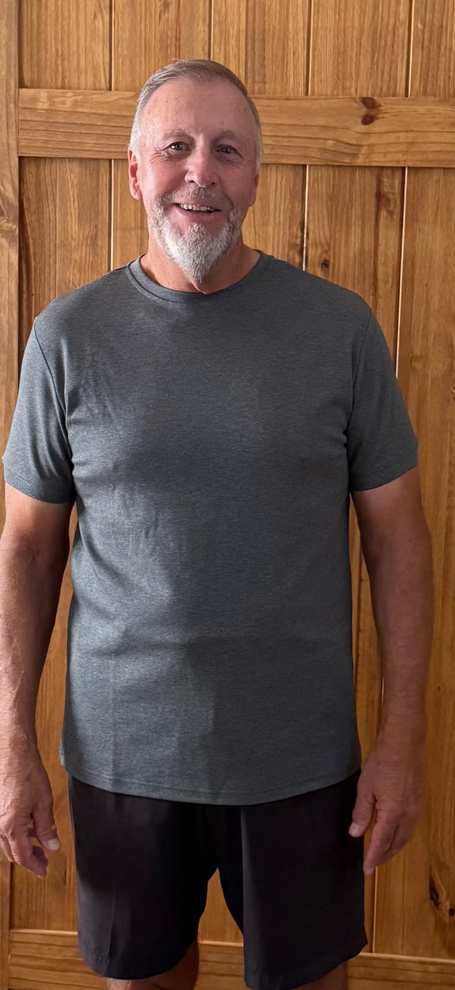 Customer photo review of Crewneck T-Shirt