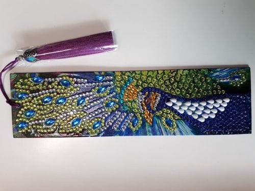 Customer photo review of Decorative Designs | Diamond Painting Bookmarks