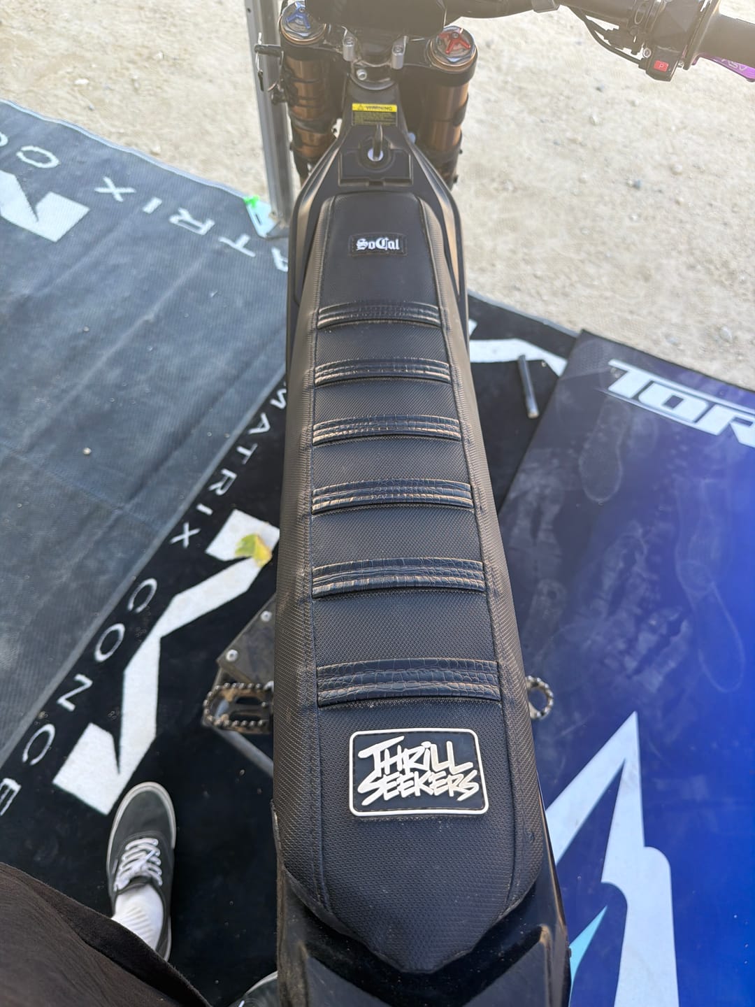 Customer photo review of Custom Seat Cover: Tork Pro-Sport