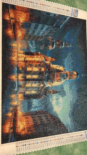Customer photo review of Church of Our Lady in Dresden | Diamond Painting Kit
