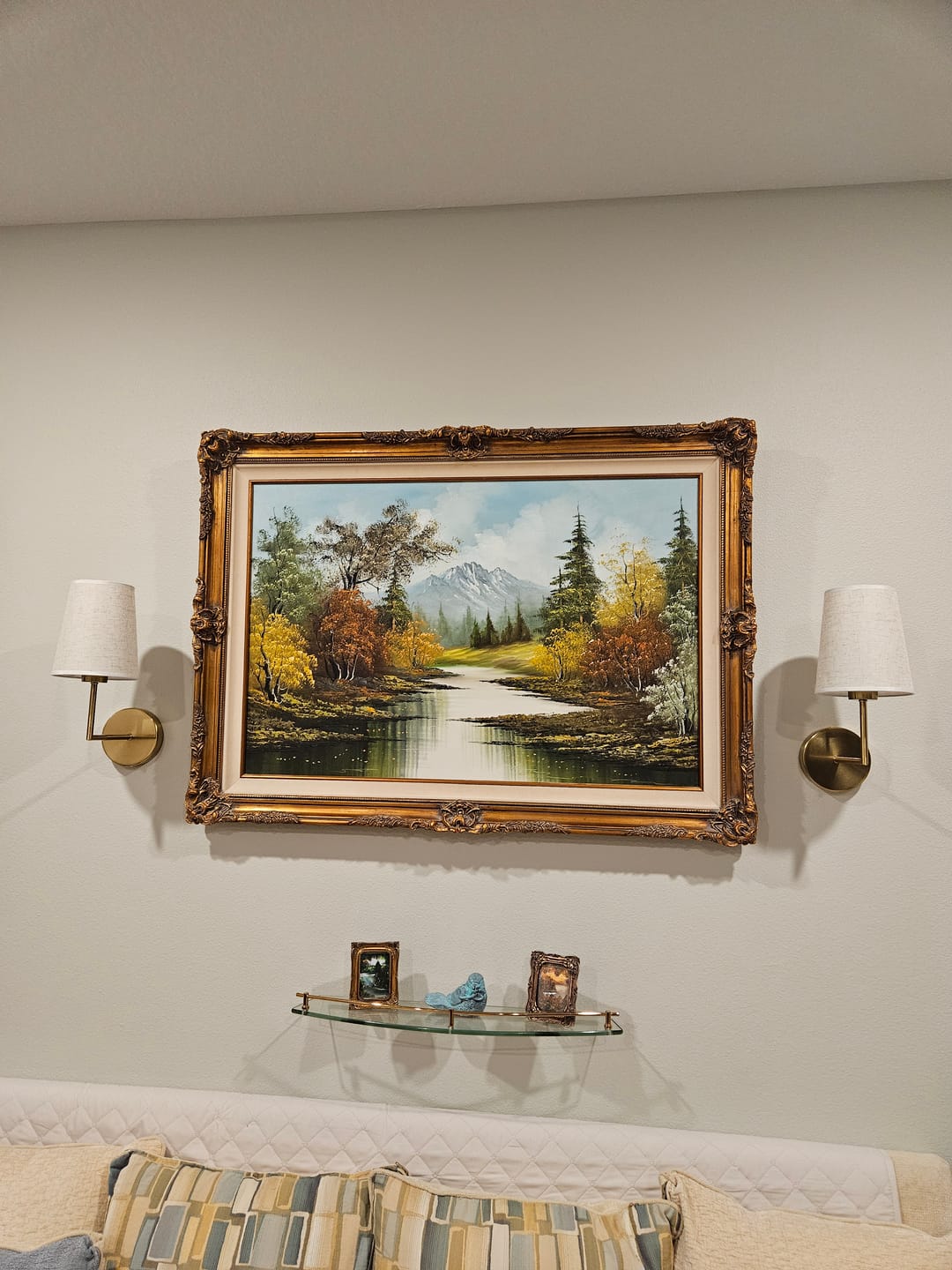 Customer photo review of Wireless Fabric Wall Light(2 Packs)