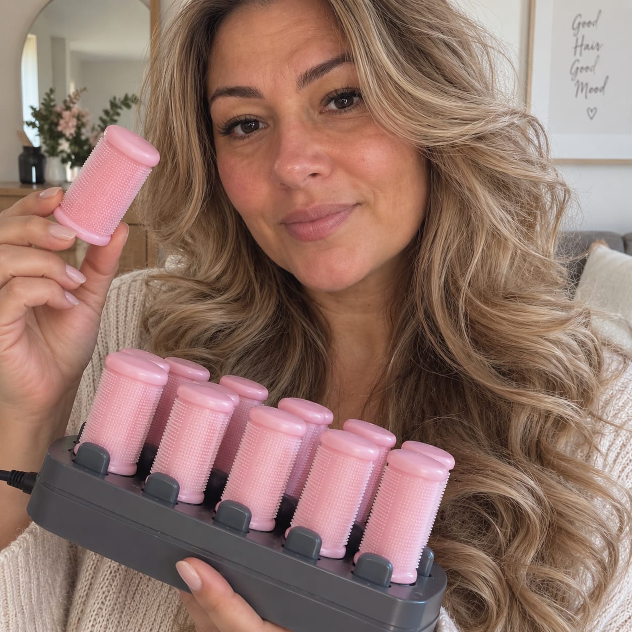 Customer photo review of Warmte Krulrollers - Salon-Krullen, Zonder het Gedoe