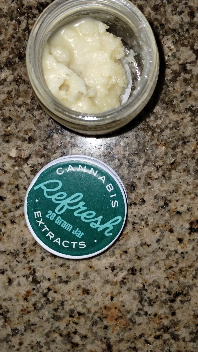 Customer photo review of Lemon Waferz (Live Resin Badder)