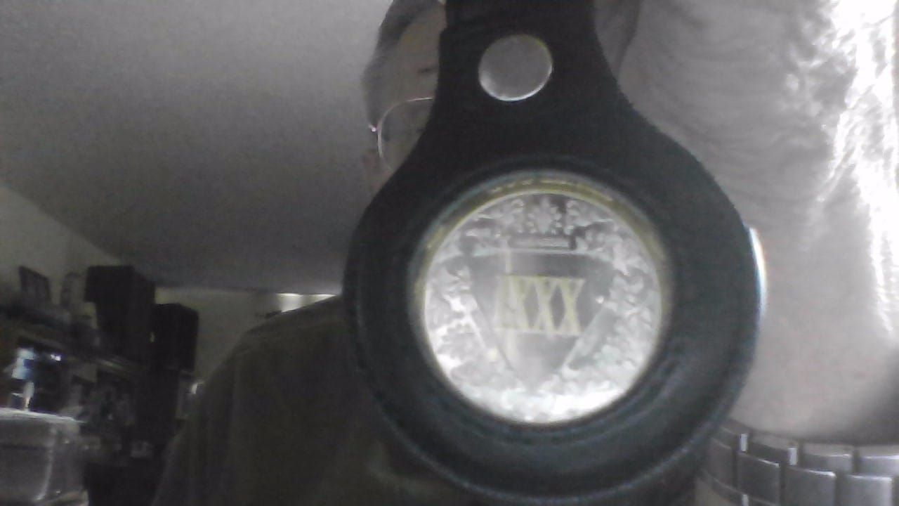 Customer photo review of 1 to 50 Year 40mm Gold & Silver AA Medallions - Bi-Plate Fancy Chips/Coins