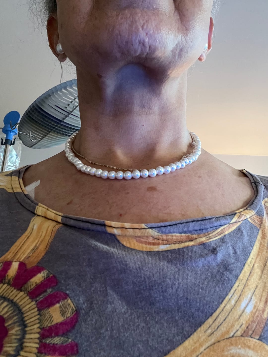 Customer photo review of Boucle D'oreille Perle de Culture Kaida