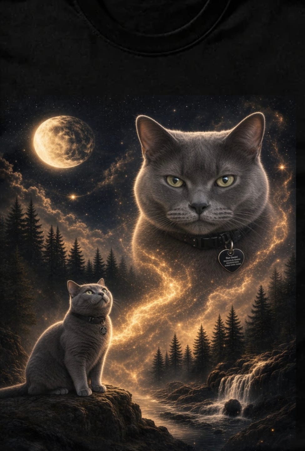 Customer photo review of Pet Art | Custom T-shirt