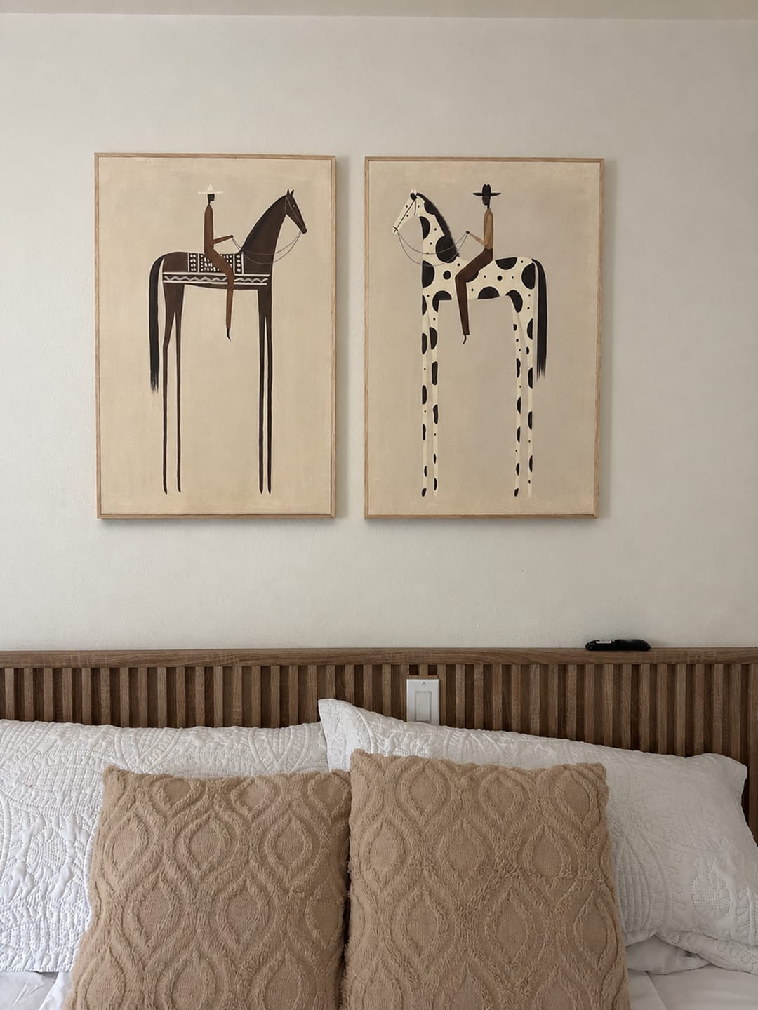Customer photo review of Vintage Americana Art Set of 2 #VA013
