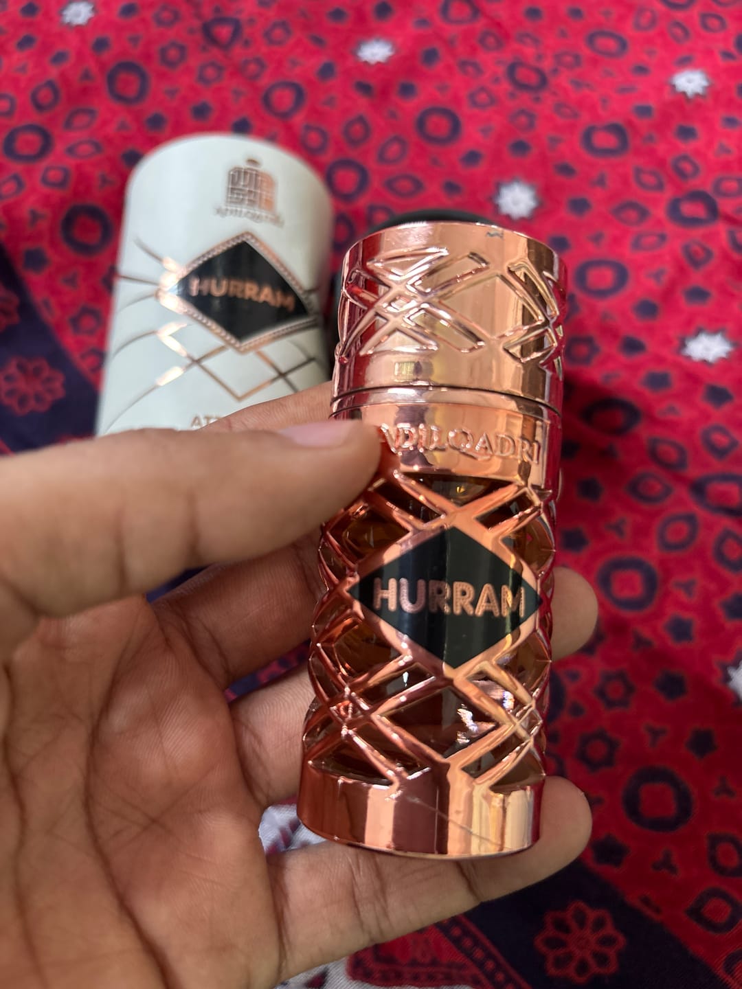 Customer photo review of Hurram Attar Perfume 10ml