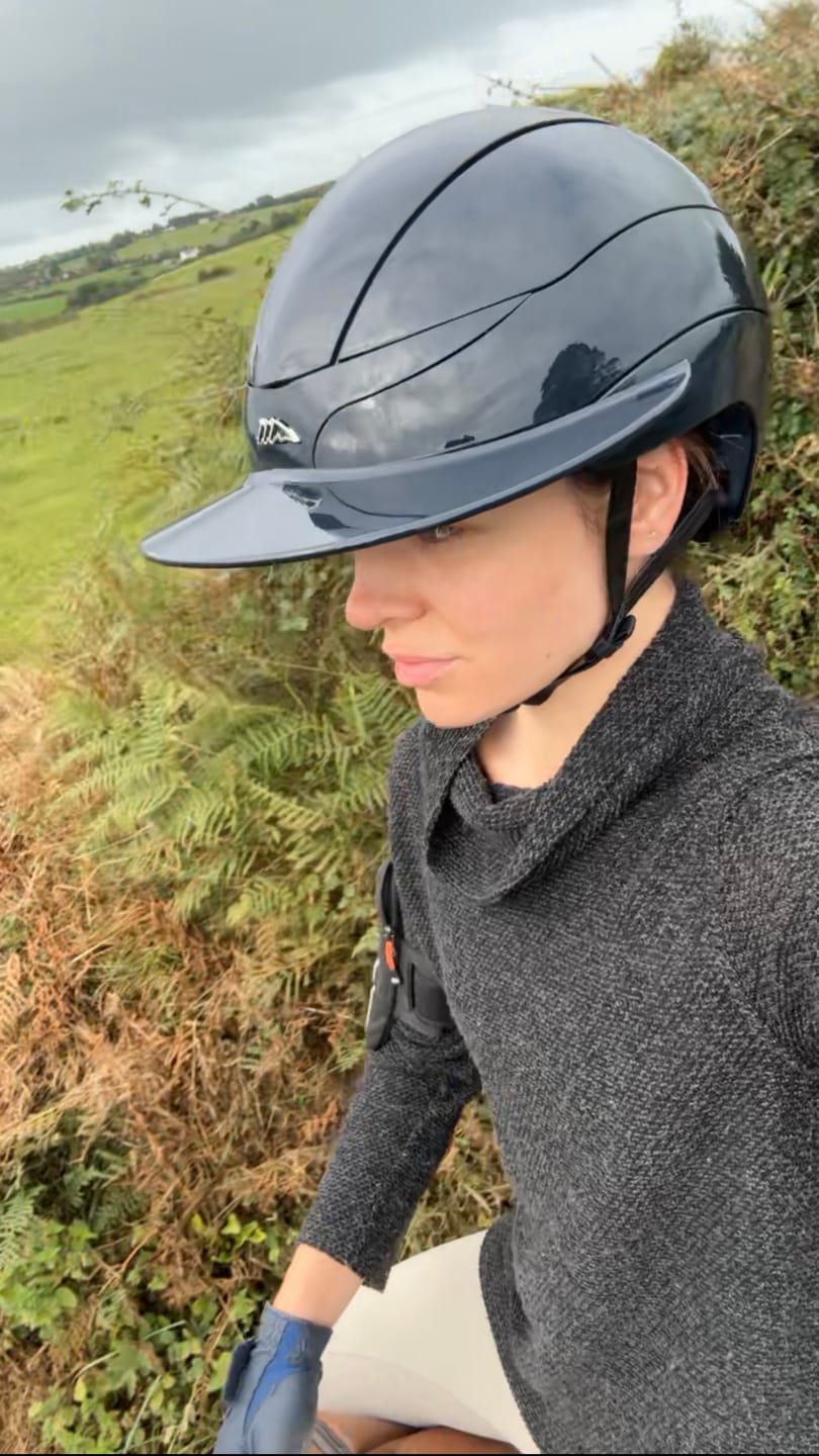 Customer photo review of Xanto Helmet | Sun Visor | With Logo | Glossy Navy