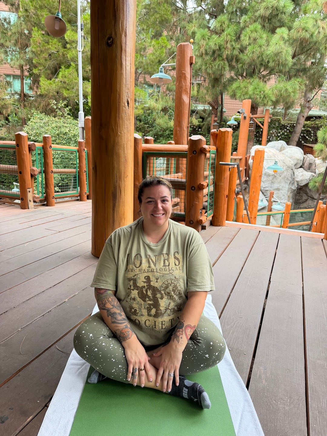 Customer photo review of Indiana Jones Archaeological Society Shirt