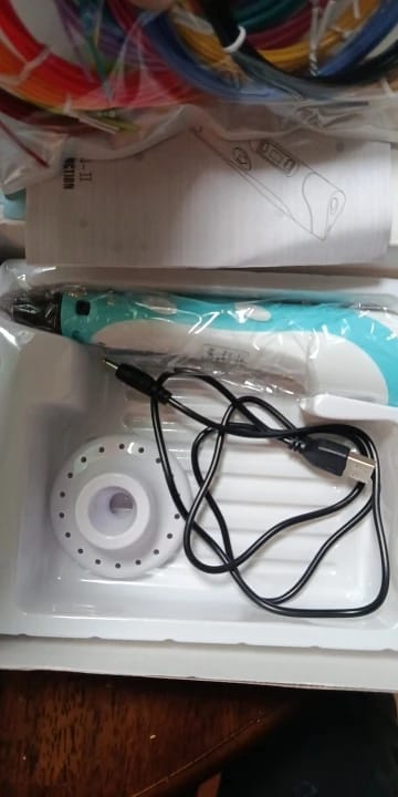 Customer photo review of Bolígrafo 3D Creativo PequePlanets™