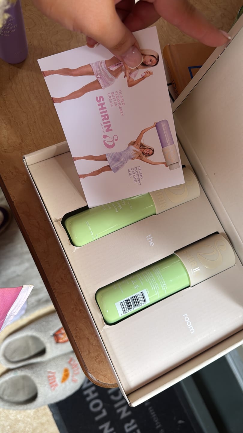 Customer photo review of Body Spray Milky Mango Matcha Latte Kiss