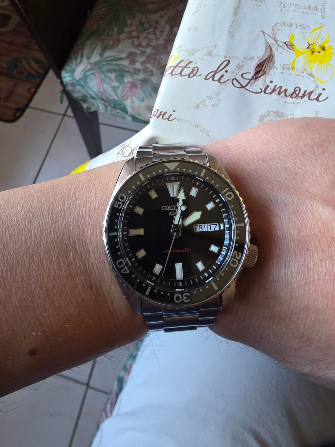 Customer photo review of Reloj Seiko 5 Sports Automático SBSA305 42.5 mm