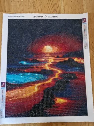 Customer photo review of Diamond Painting Sealer