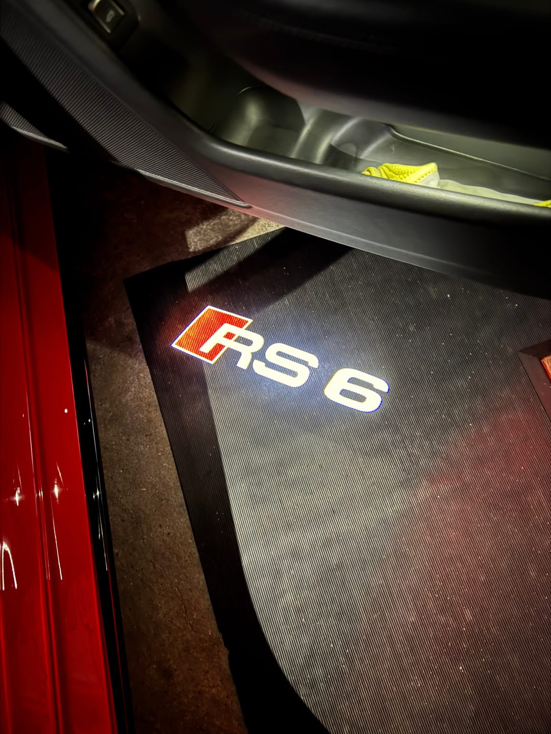 Customer photo review of AUDI DOOR LIGHTS