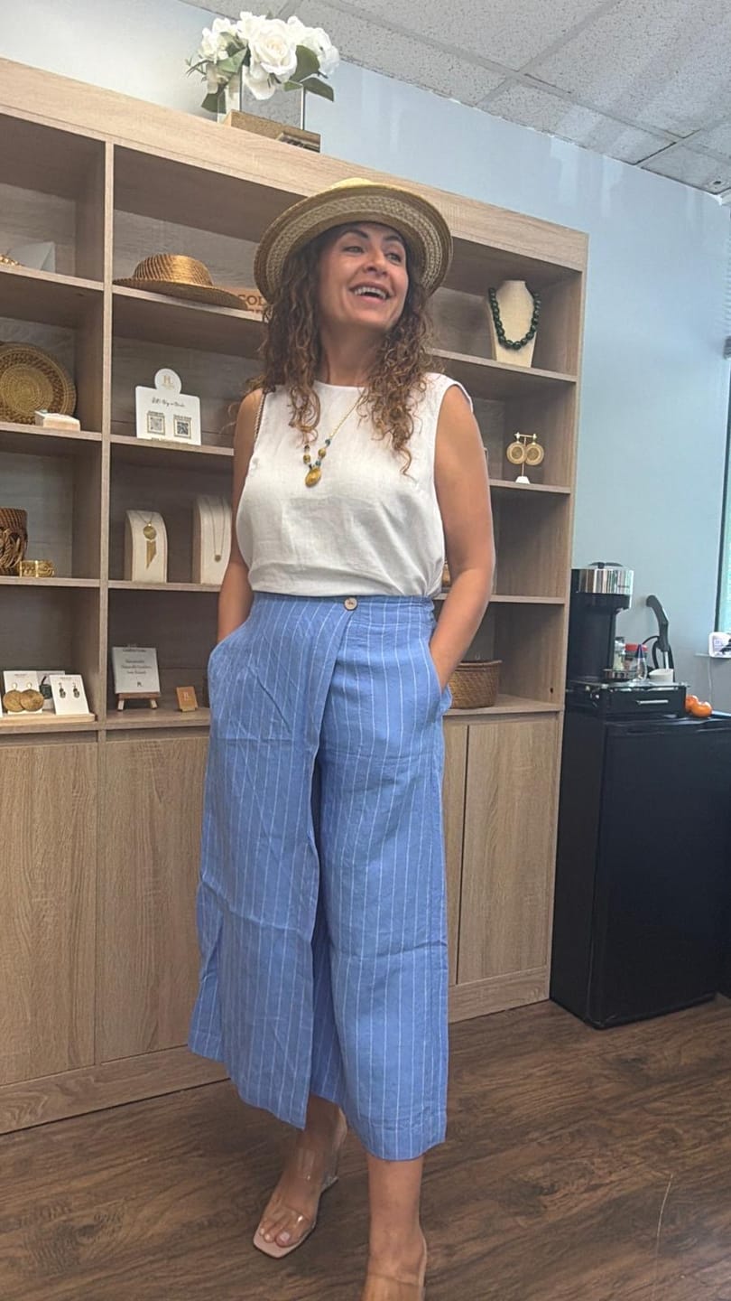 Customer photo review of Fort Myers Culotte Pants