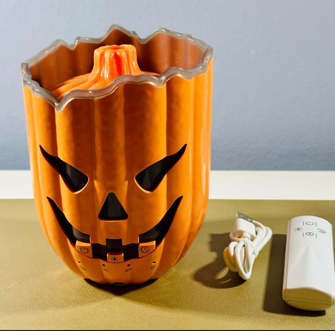 Customer photo review of Humidificador Calabaza