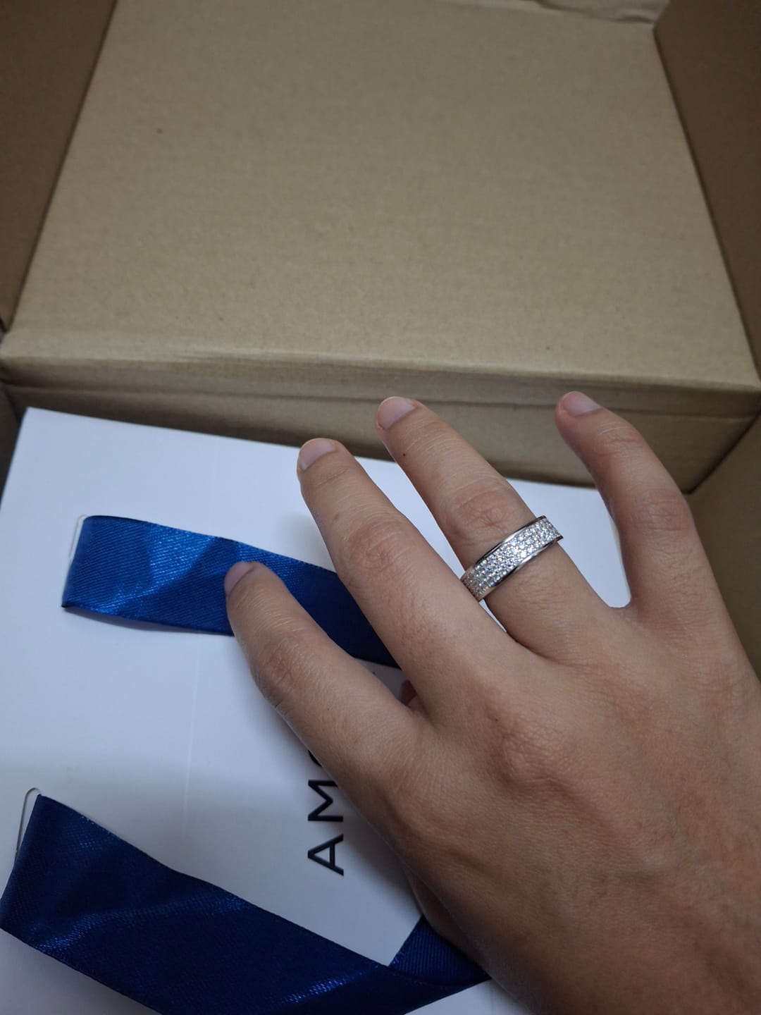 Customer photo review of Soleil Ring
