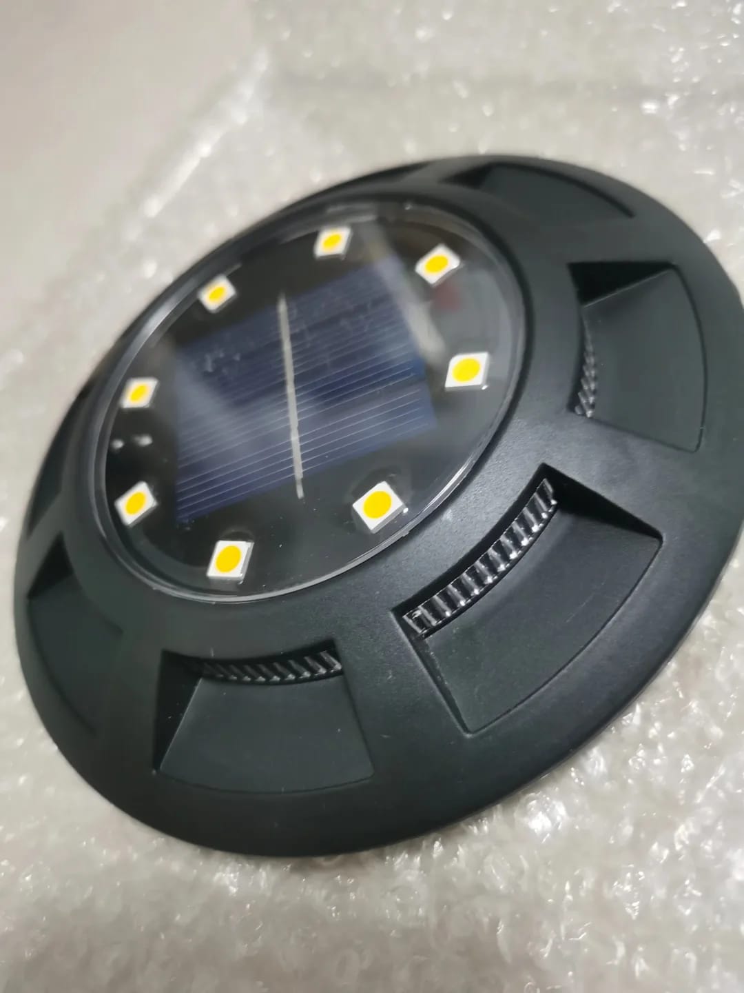 Customer photo review of Black Step Light for Garden, In-Ground Disc, 12.5 cm