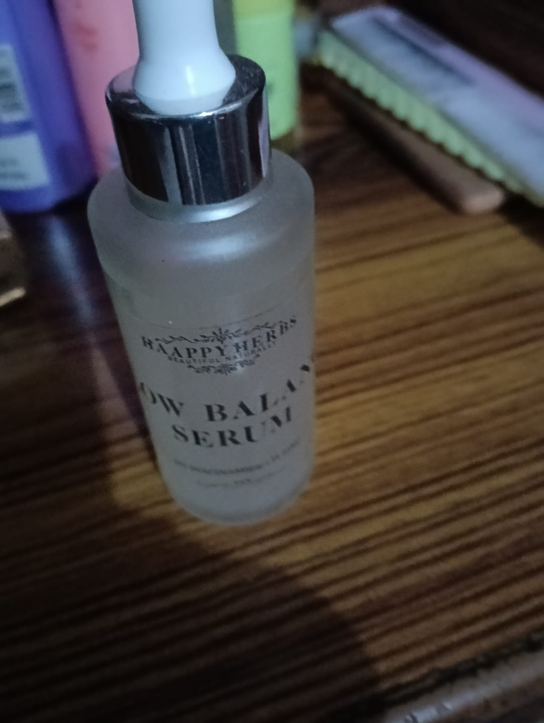 Customer photo review of GLOW BALANCE SERUM ( 50 ml )