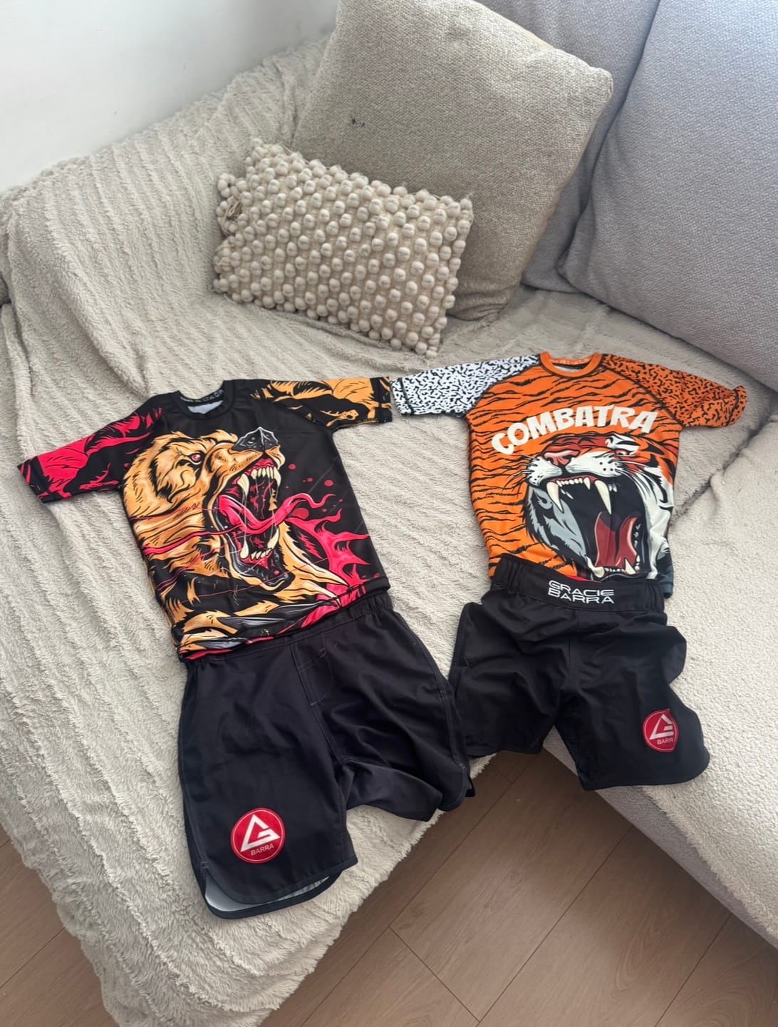 Customer photo review of Tiger Fury BJJ Rashguard – UPF 50+ | Combatra