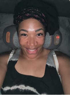 Customer photo review of Naprelle MamaEase Heated Neck Pillow