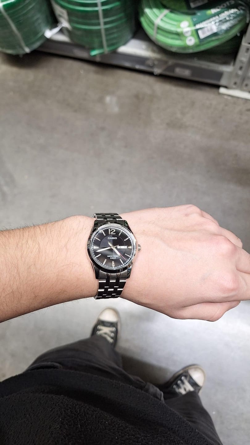 Customer photo review of Reloj Casio Análogo MTP-1335DJ-1AJF Kanji 38mm JDM