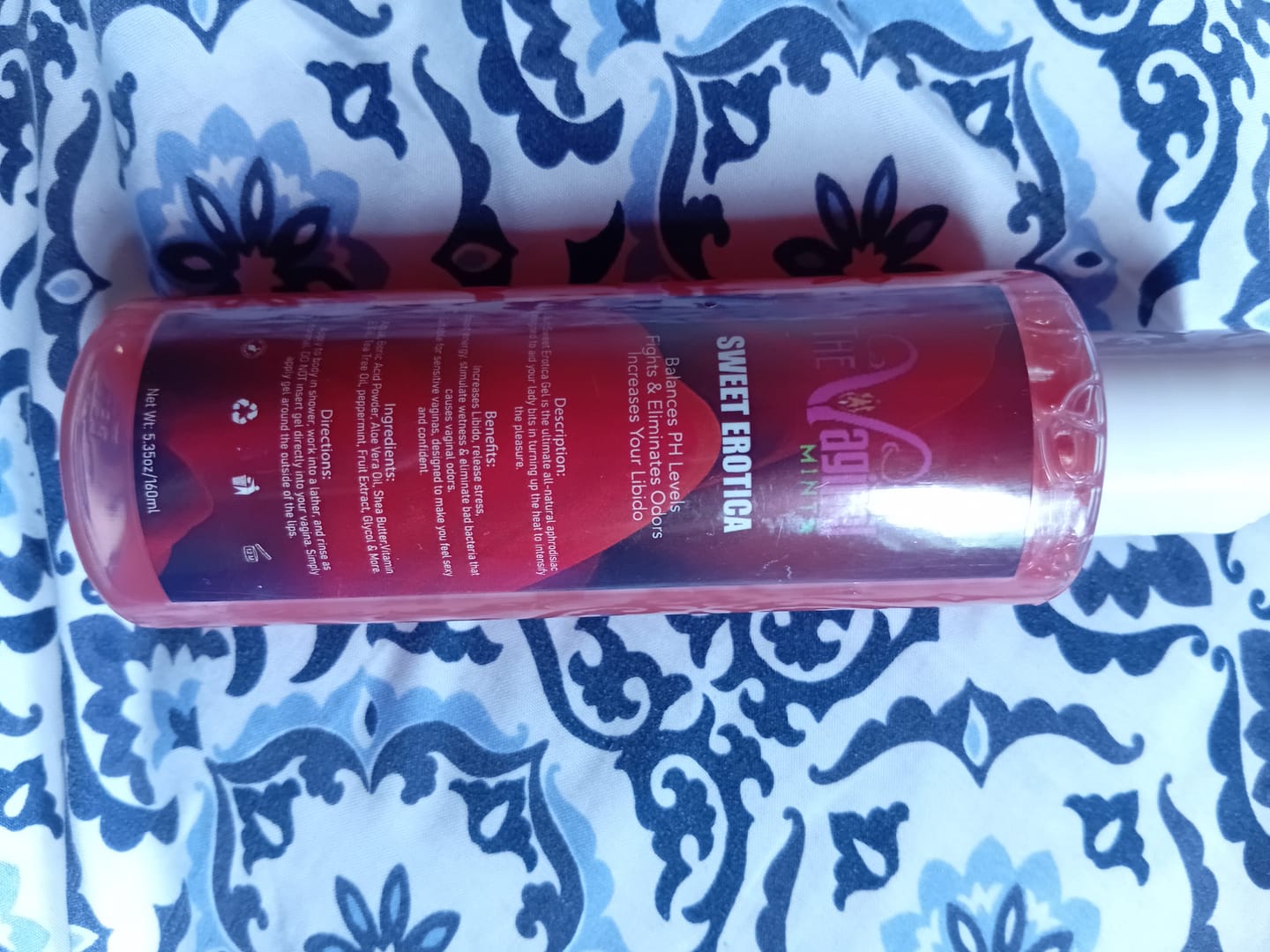 Customer photo review of Sweet Erotica Yoni Shower Gel 🛁🌸