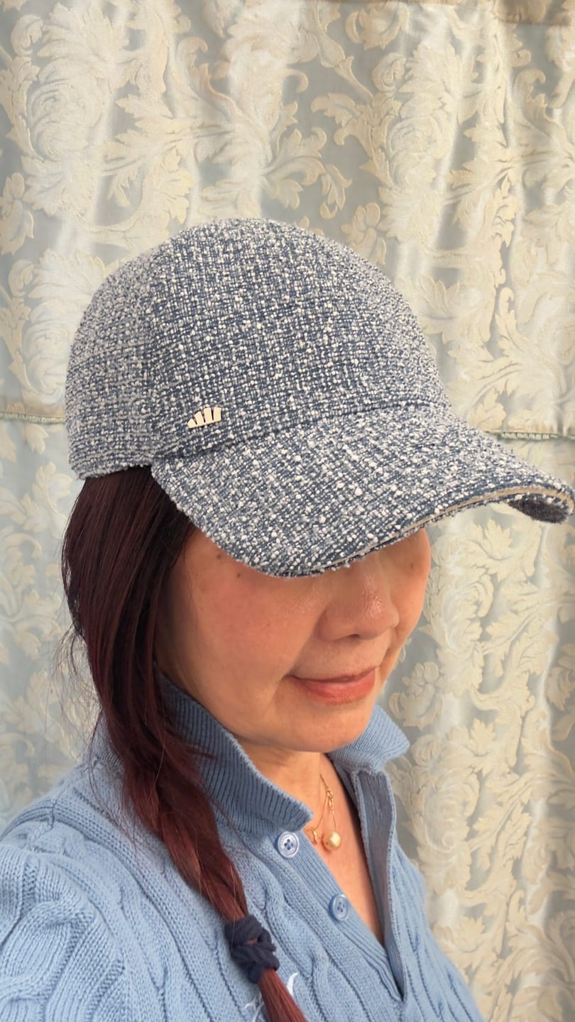 Customer photo review of Tweed Baseball Cap WD009