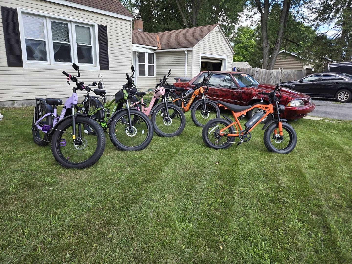 Customer photo review of Eskute® V200 20*4.0" Dirt Electric Bike