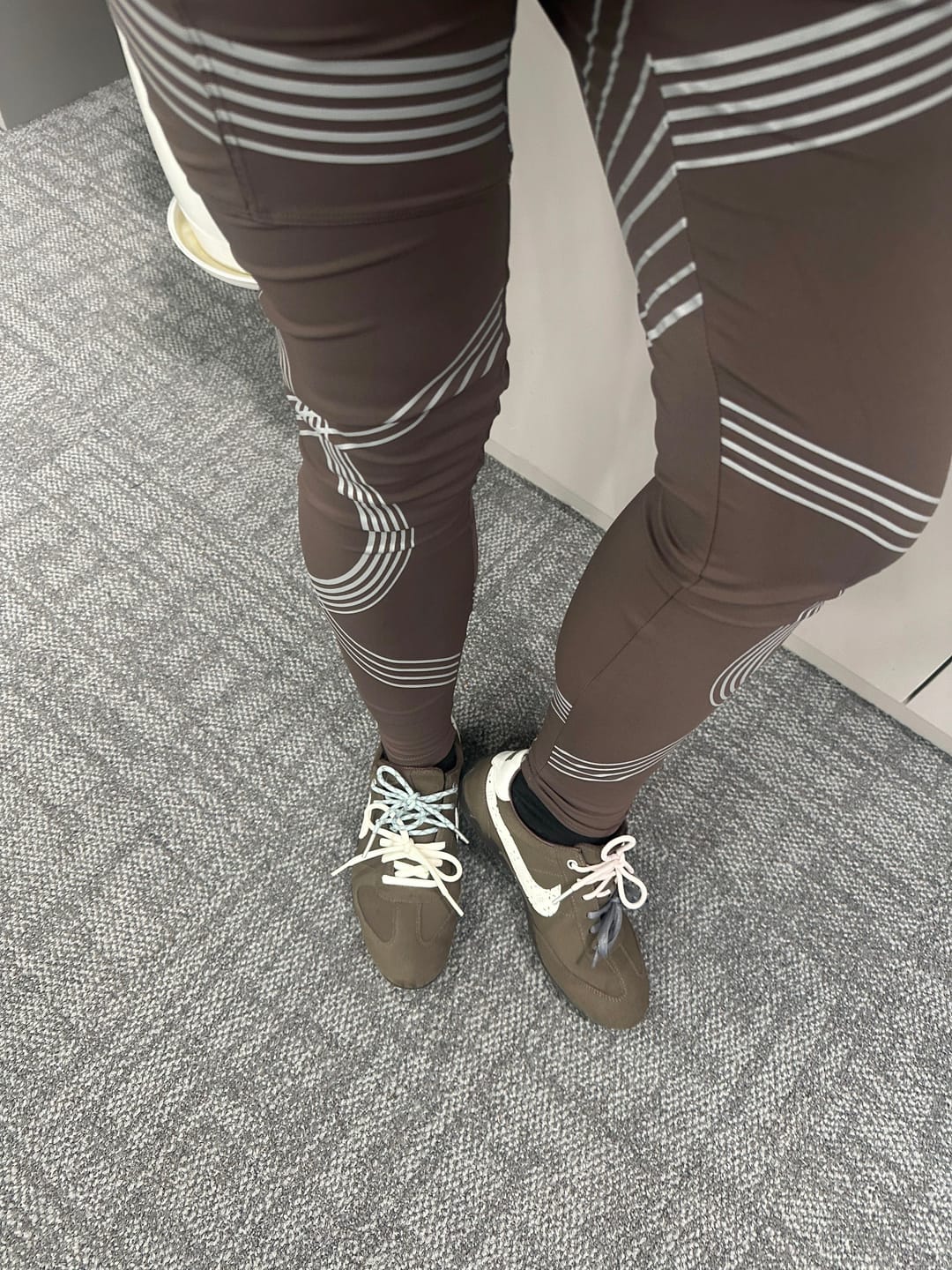 Customer photo review of Silix™ Textured Compression Anti-Cellulite Leggings