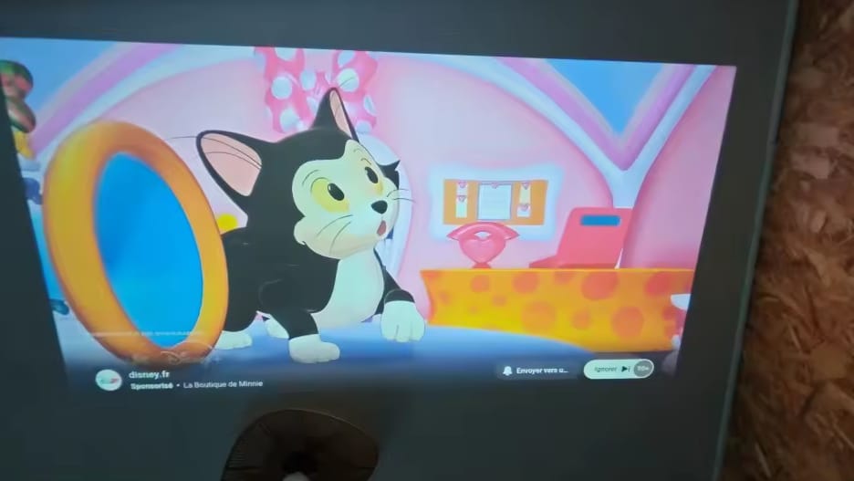Customer photo review of Kids Educational Projector