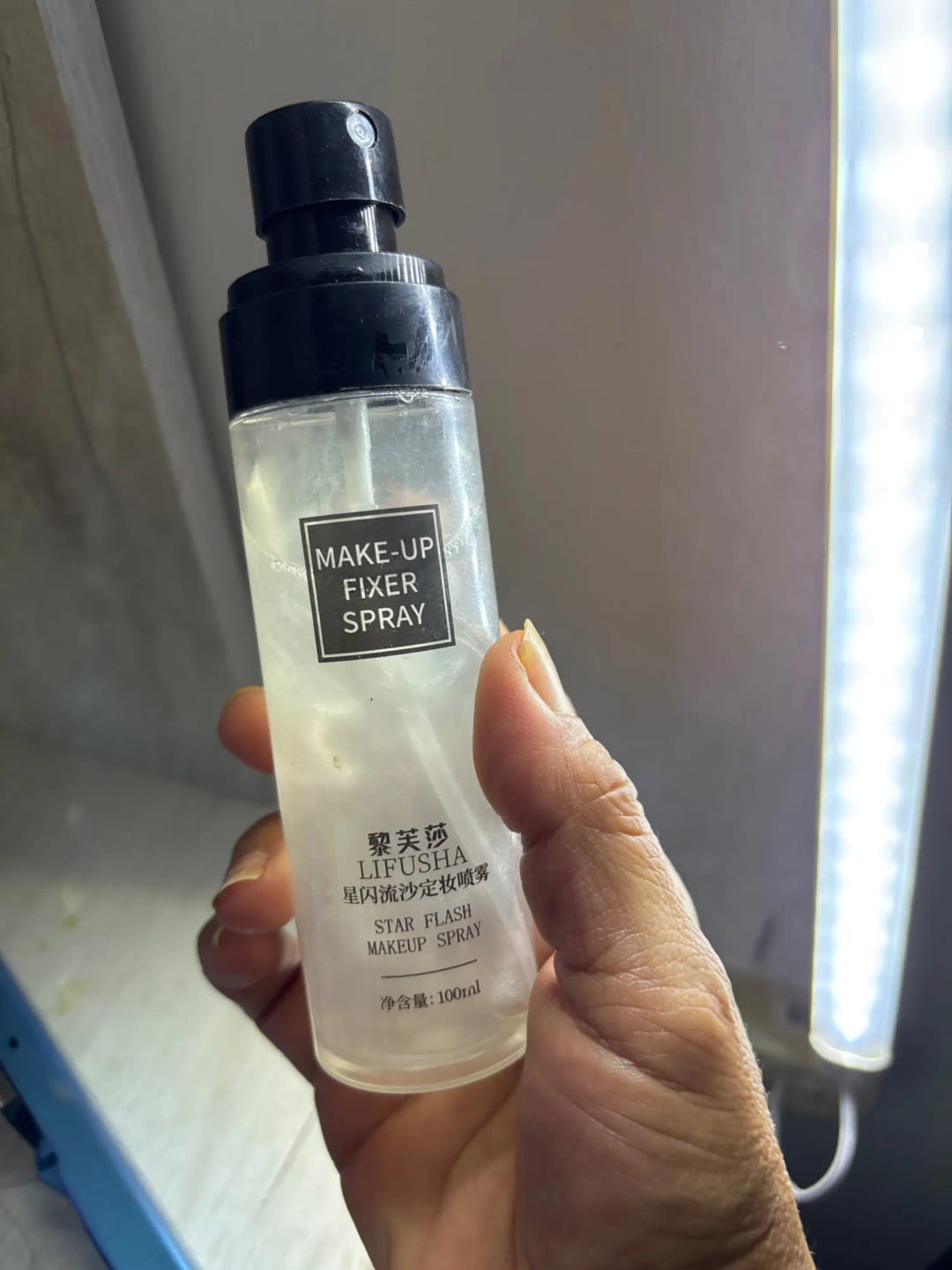 Customer photo review of 100ml Makeup Setting Spray