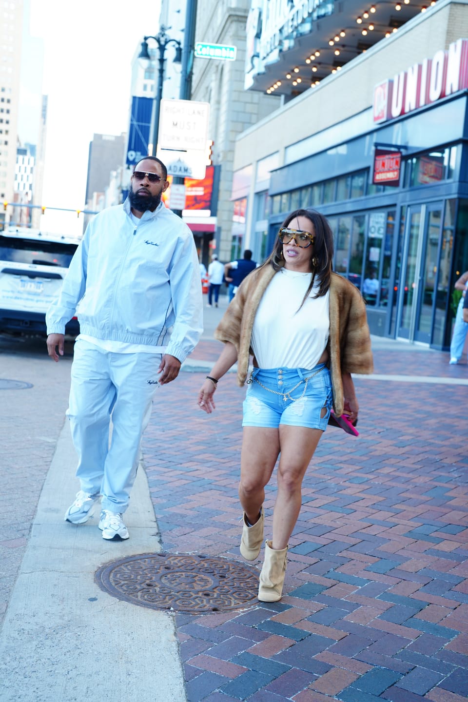 Customer photo review of Fiamma Track Jacket- Baby Blue