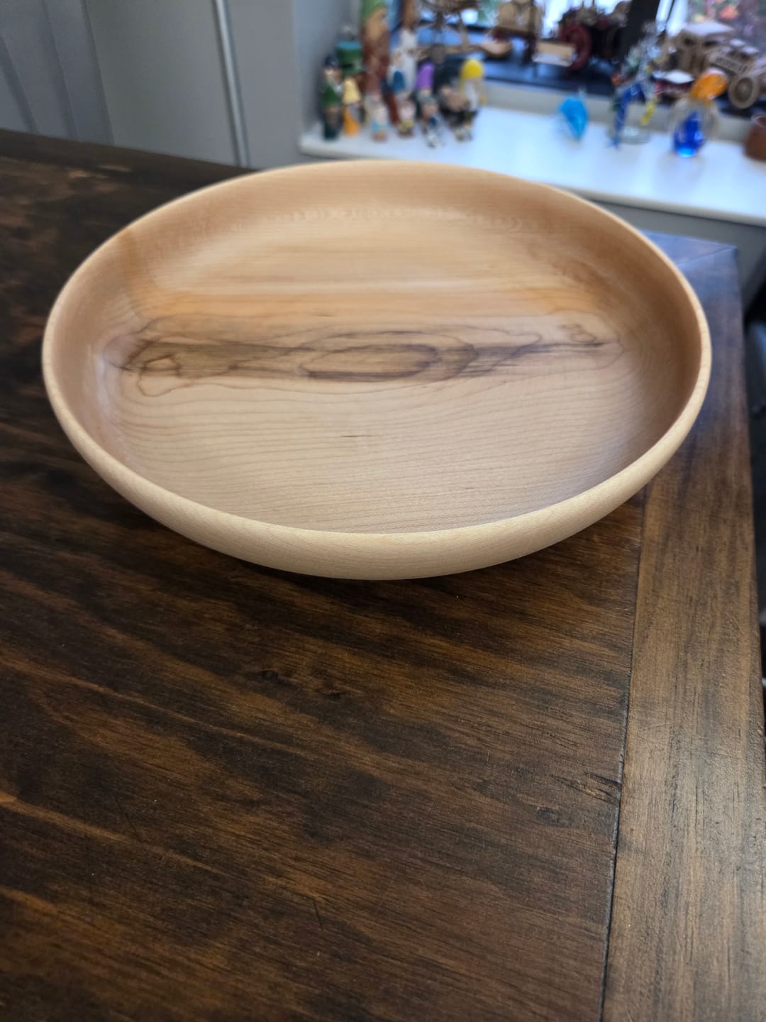 Customer photo review of Hard Maple Bowl Blank – Kiln Dried Hardwood for Woodturning Projects