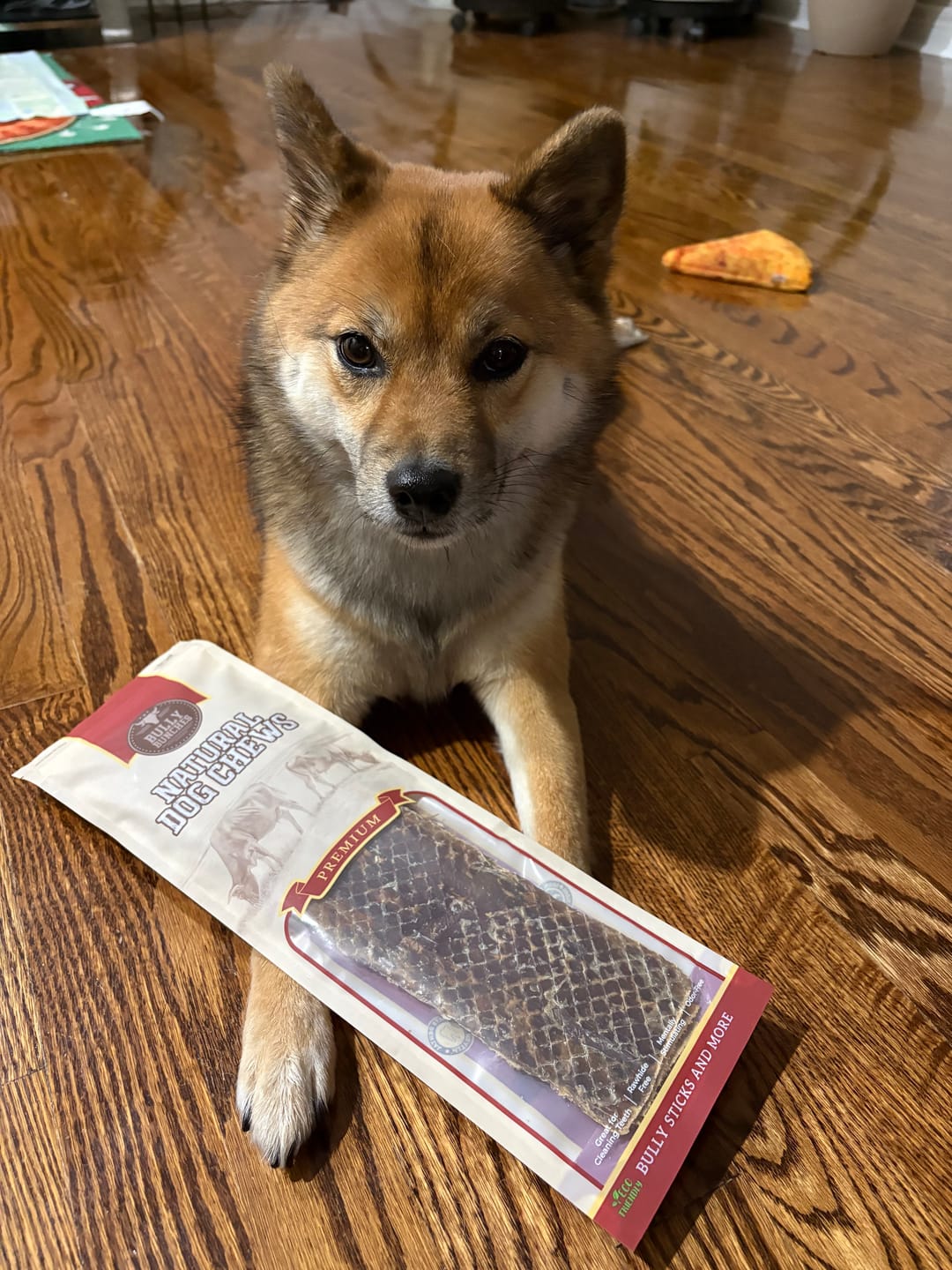 Customer photo review of 12 Inch Beef Jerky Strip