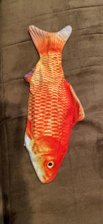 Customer photo review of Floppy Fish - Interactive Dog Toy
