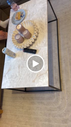 Kundeanmeldelse med video av Cortes marmor kontaktplast
