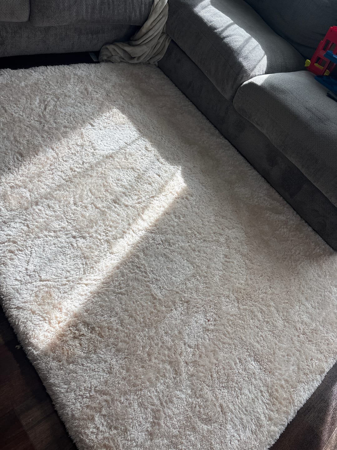 Customer photo review of Shaggy Relax Mat - 1.4" Thick Foam Base