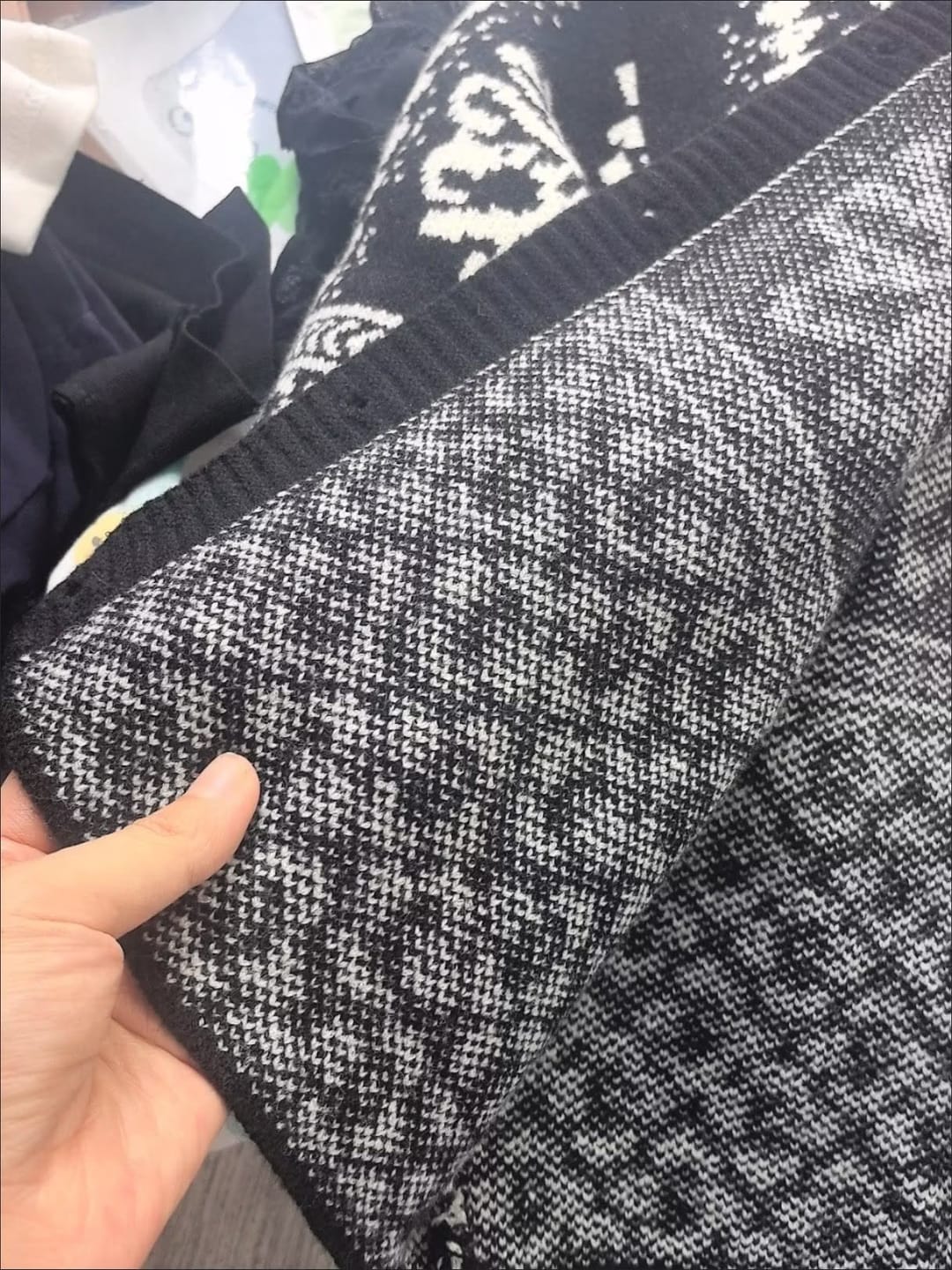 Customer photo review of Kalani Dekolteli Renk Bloklu Tulum