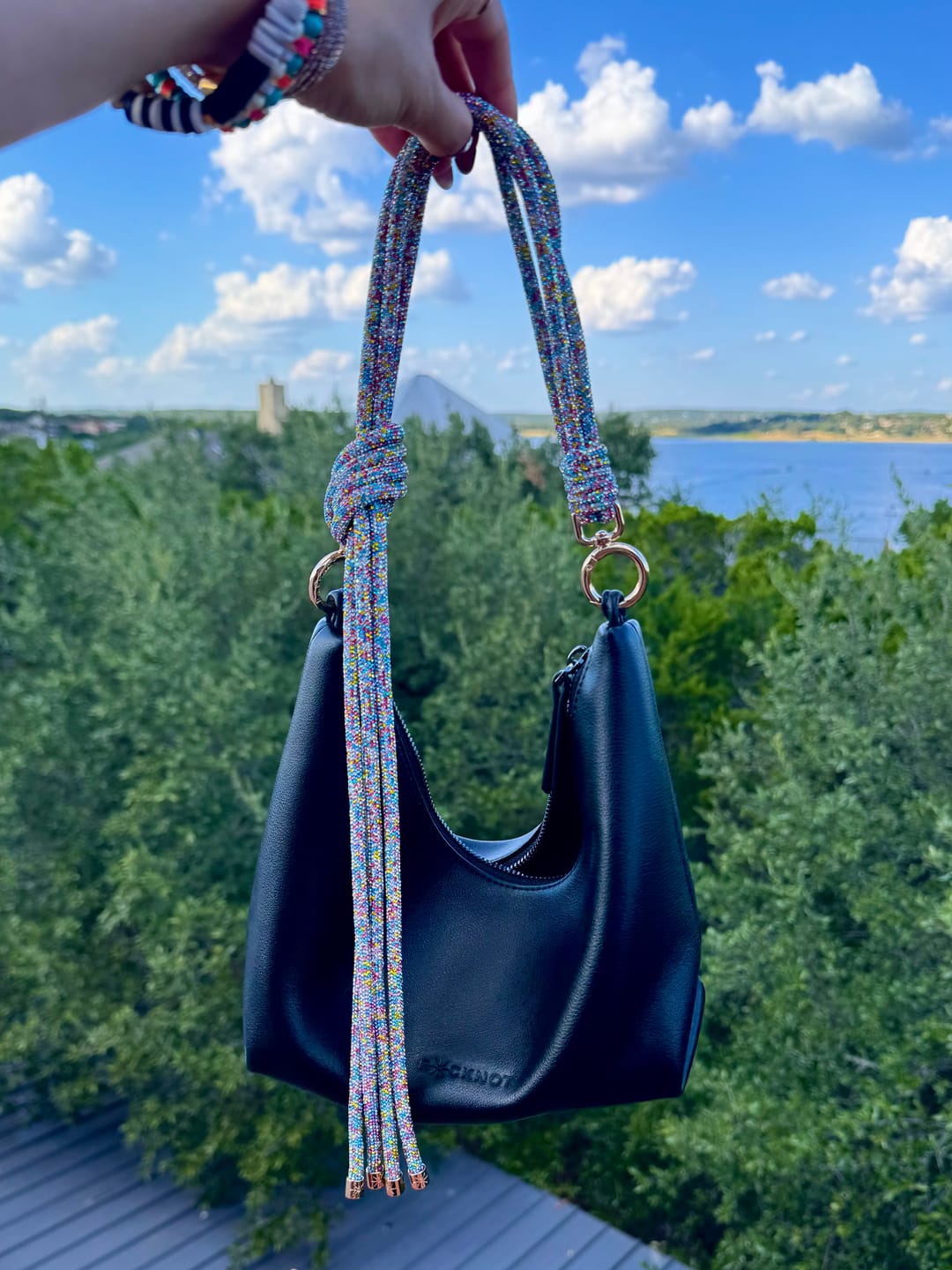 Customer photo review of SWING Strap - Confetti