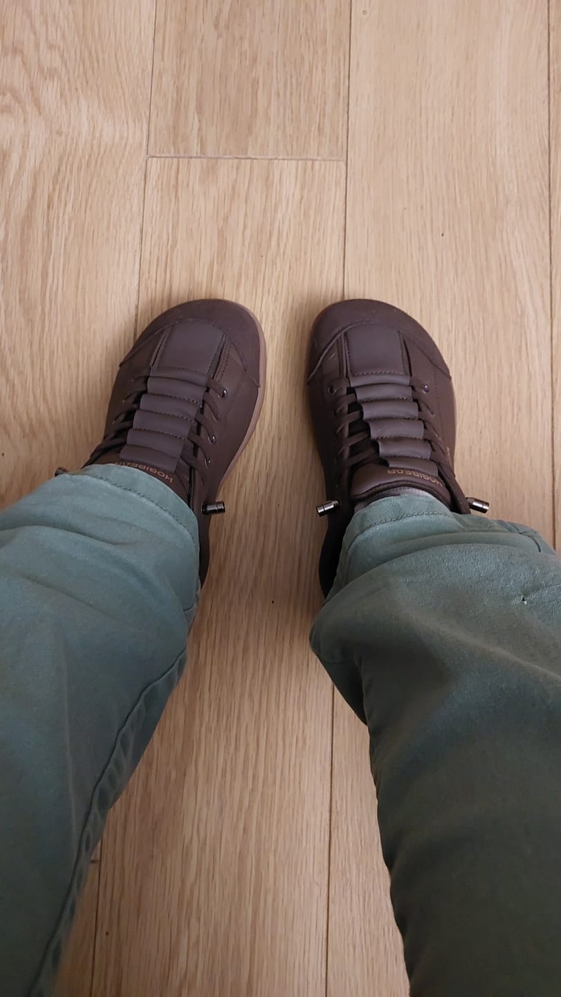Customer photo review of Hareball - Wide Toe Sneakers