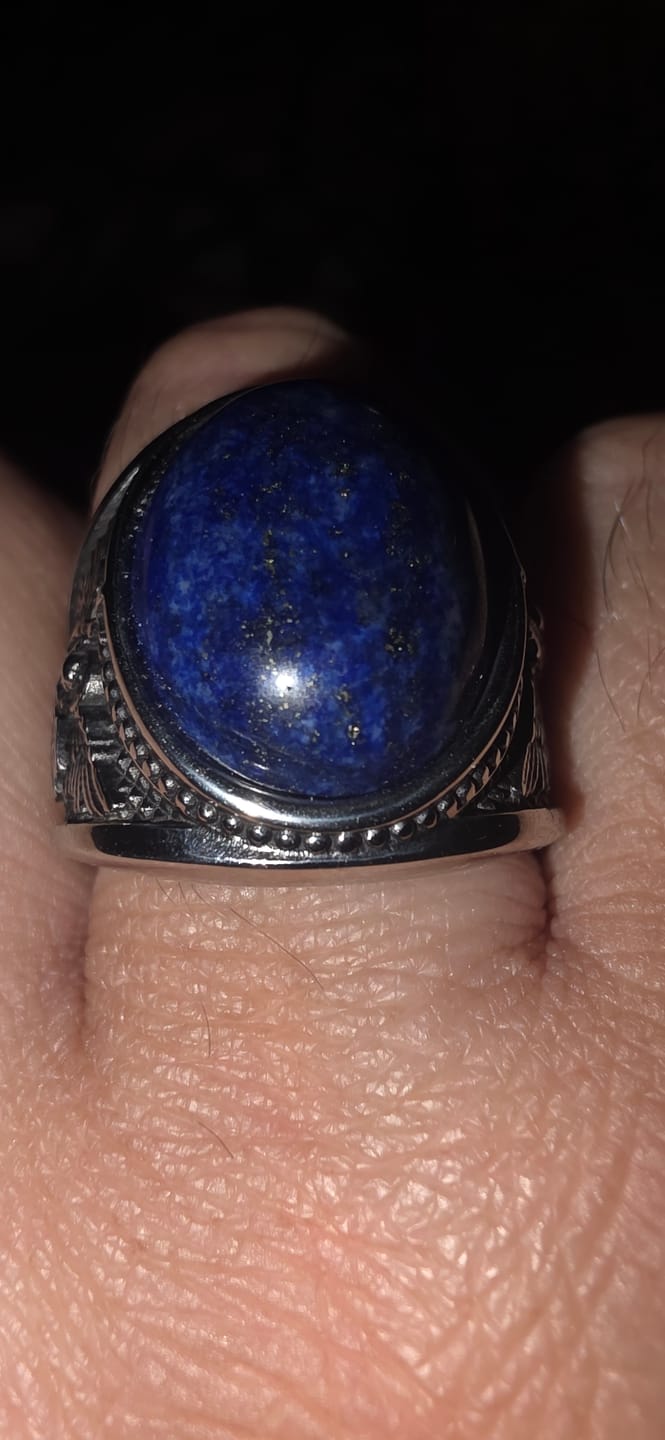 Customer photo review of Bague Éclat de Nuit de l’Archange