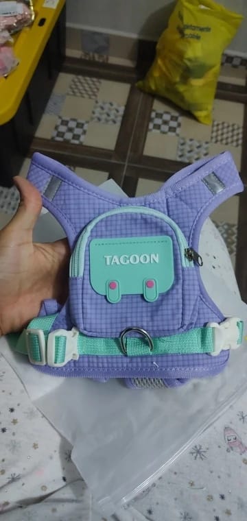 Customer photo review of WUFFLE™ Pet Backpack Harness