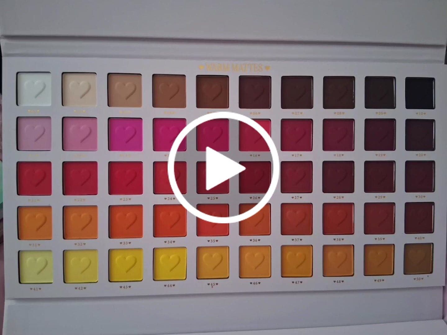 Customer video review of Creative Comeback XXXL Palette PRE-ORDER
